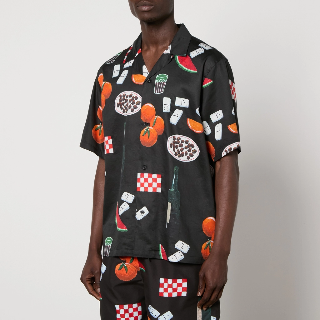 Carhartt WIP Isis Maria Dinner Cotton-Bend Shirt - S